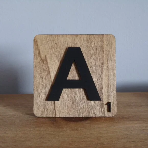 Wall Scrabble Tiles - Picture 7 of 9